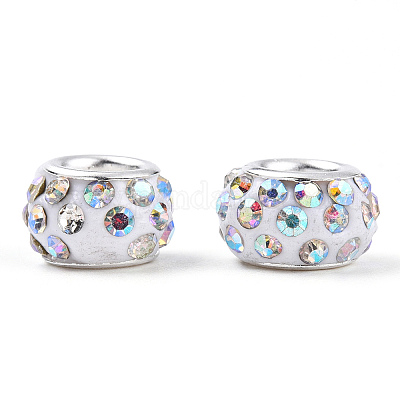 Полимерная глина горный хрусталь Европейский бисером CPDL-T001-05-1