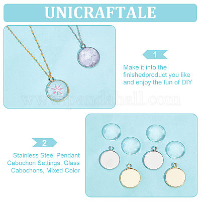 Набор для изготовления кулона своими руками DIY-UN0004-82-1