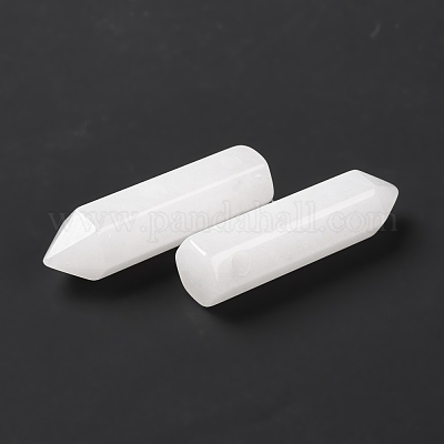 Натуральные белые нефритовые подвески G-D460-01V-1