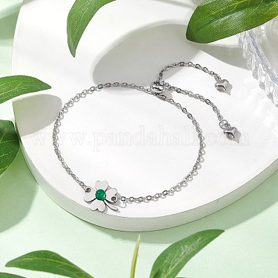 Браслеты из цепей и тросов из нержавеющей стали 304 BJEW-JB11617-1