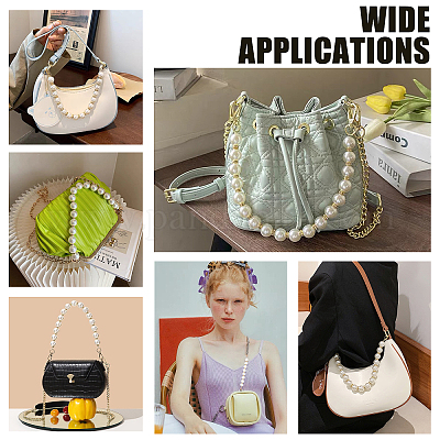 Ремешок для сумки с бусинами из искусственного жемчуга FIND-WR0002-15-1