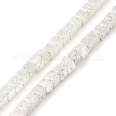 Бусы из натуральной лавы G-E602-03A-1