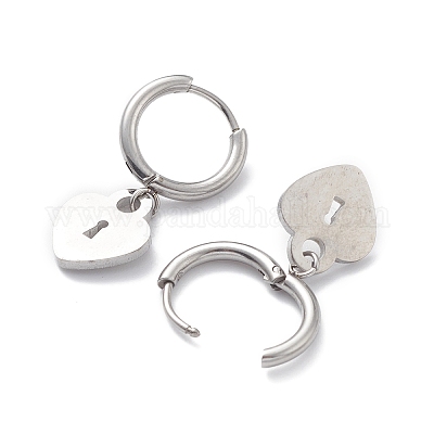 Не тускнеющие 3 пара 3 стильных серег-гвоздиков из нержавеющей стали 304 EJEW-B020-04P-1