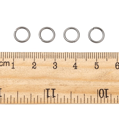 Открытые прыжковые кольца латунные прыжковые кольца JRC8MM-B-1