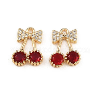 Латунные микро проложить кубического циркония подвески KK-C115-03F-03G-1