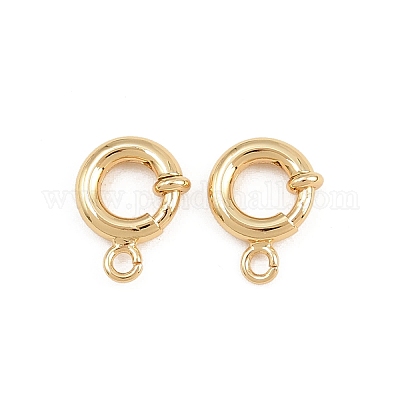 Латунная застежка пружинного кольца KK-B157-06G-1