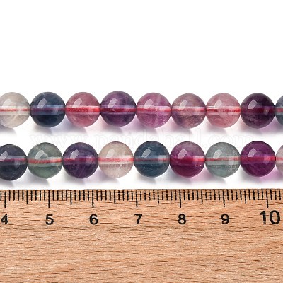 Природного флюорита бисер нитей G-K345-B02-02A-1