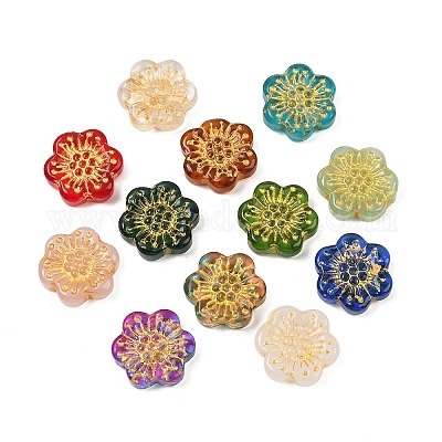 Краска для выпечки и стеклянные бусины DGLA-T004-09M-1