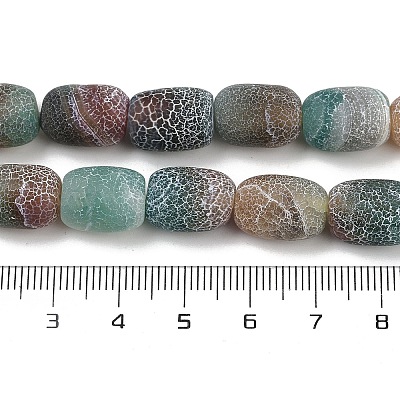 Естественные выветрившиеся агатовые бусины G-NH0047-B01-01-1
