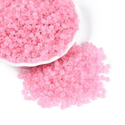 6/0 прозрачный внутри цветной стеклянный бисер SEED-N008-08P-1