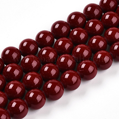 Синтетических нитей бирюзовые бусы G-A255-A04-03A-1