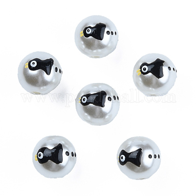 Абс пластиковые жемчужные бисера KY-N015-146-1