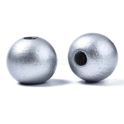 Крашеные натуральные деревянные бусины WOOD-T027-23B-03-LF-1