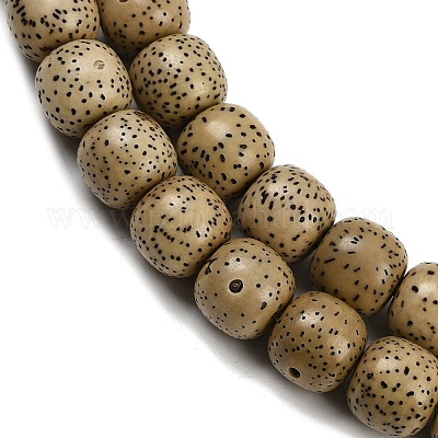 Натуральные бусины из семян рудракши бодхи WOOD-B010-A03-9x10mm-1