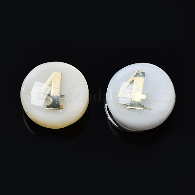 Бусины из натуральных пресноводных ракушек SHEL-N003-20-04-1