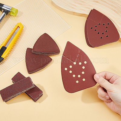 120 шт. 12-х цветная шлифовальная полировальная абразивная бумага DIY-BC0014-55-1