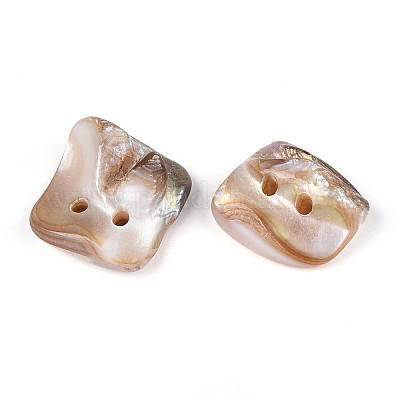 2 кнопки оболочки отверстия пресноводные SHEL-T020-18-1