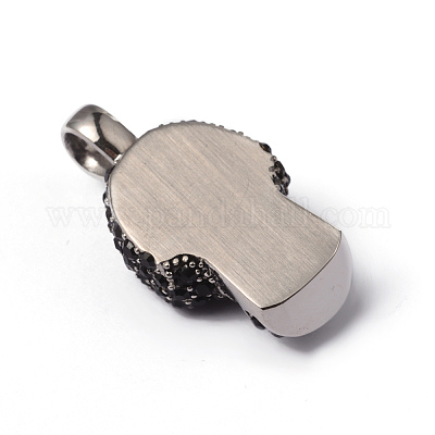 Подвески из хирургической нержавеющей стали 316 со стразами STAS-L184-030-1