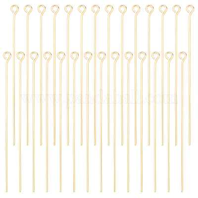 100 шт. латунные штифты для глаз KK-BBC0002-88-1