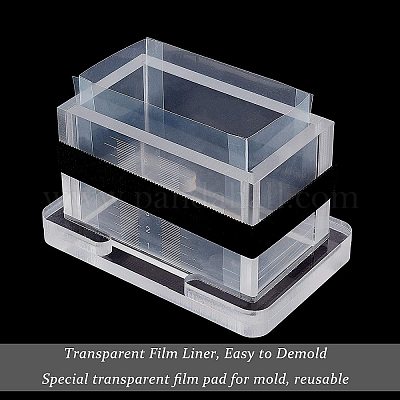 Uxcell Clear Display Case Acrylic Box, Assemble Transparent Box