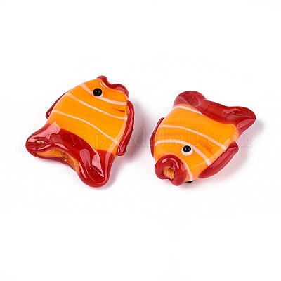 Бусины лэмпворк  LAMP-T021-34G-1