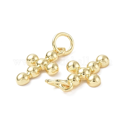 Экологически чистые подвески из латуни с гальваническим покрытием&nbsp;LS-KK-F845-41G-1