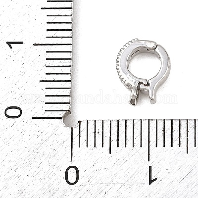 Латунные микро проложить кубического циркония кулон поручительств KK-G544-32P-1