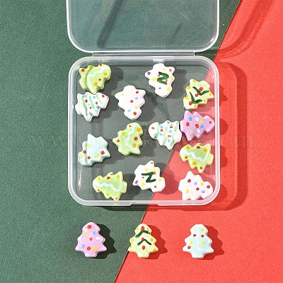 16шт 7 цвета фарфоровые бусины ручной работы PORC-FS0001-42-1