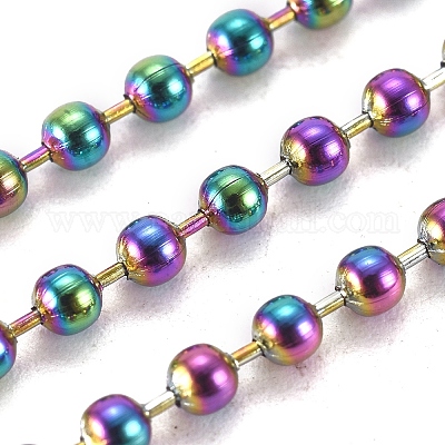 Ионное покрытие (ip) шариковые цепи из нержавеющей стали 304 CHS-H013-04M-2.5MM-A-1