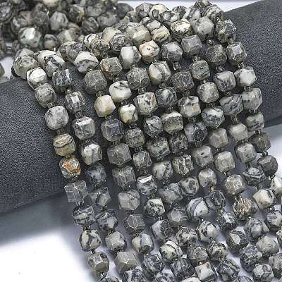 Натуральный камень-карта / камень пикассо / нити из бисера пикассо G-K389-A67-01-1