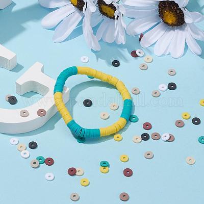 1120шт 8 цвета бусины из полимерной глины ручной работы CLAY-YW0001-14D-1