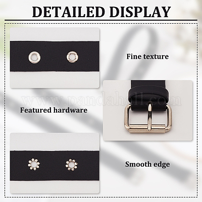 Держатели рукавов рубашки из искусственной кожи AJEW-WH0314-422A-1