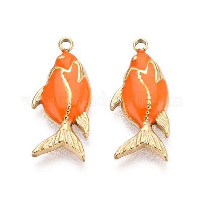 Подвески из нержавеющей стали 304 с эмалью STAS-T068-08A-1