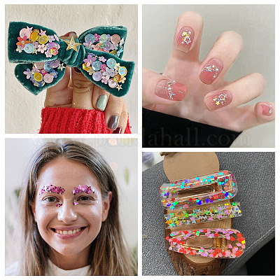 100 г пластиковых пайеток&nbsp;PVC-TA0001-04A-1