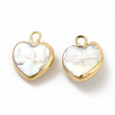 Барочные подвески из натурального жемчуга кеши PEAR-P004-25KCG-1