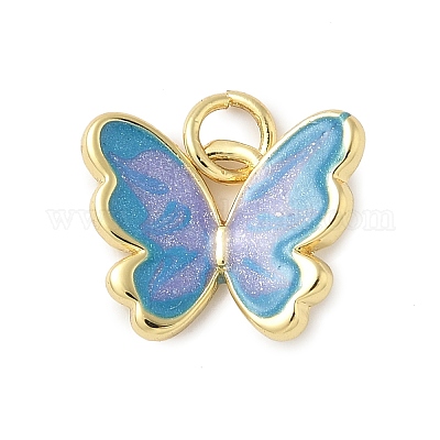 Латунь эмаль подвески KK-C110-25G-01-1