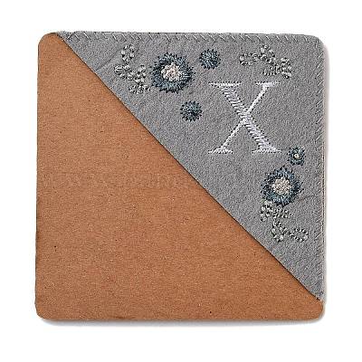 4 шт. персонализированные закладки-уголки с вышивкой вручную JX587X-1