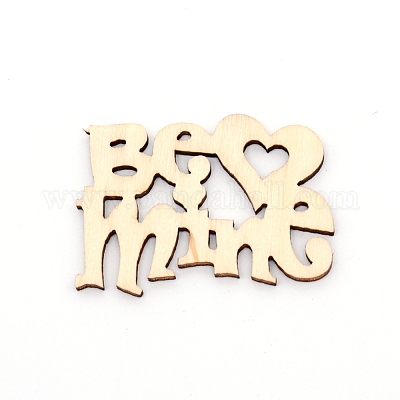 Кабошоны из натурального дерева WOOD-WH0104-74-1