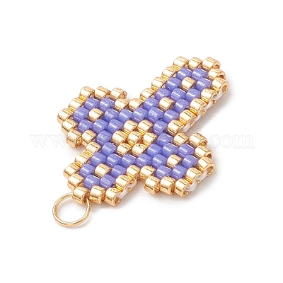 Стеклянные подвески из бисера PALLOY-MZ00881-1