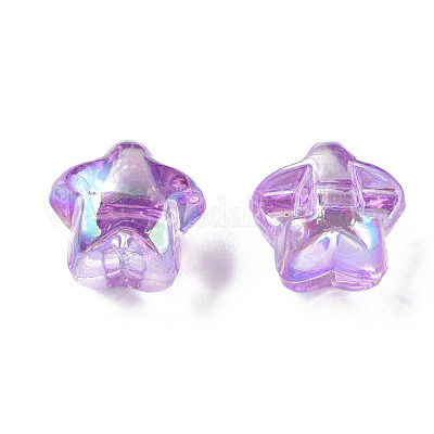 Прозрачные акриловые пуговицы с 1 отверстием MACR-S373-129-C06-1