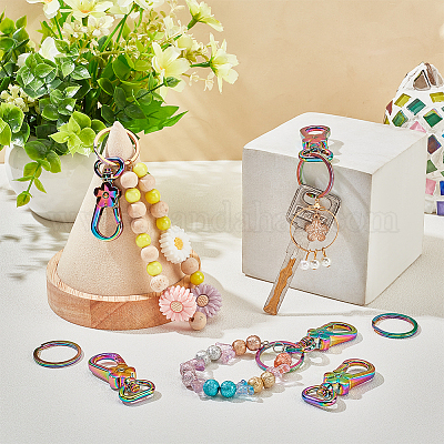 10 шт. поворотные застежки из цинкового сплава в виде цветка FIND-PH0009-02-1