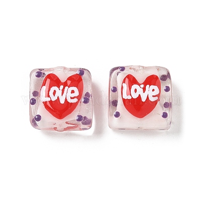 Эмалевые бусины ручной работы в технике лэмпворк LAMP-G147-02I-1