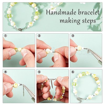 Зажимные бусины из латуни KK-AR0001-16-1