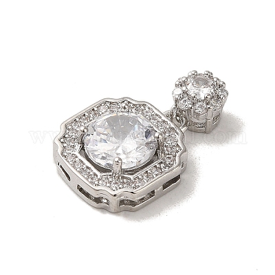 Микро проложить кубического циркония подвески KK-S351-01P-05-1