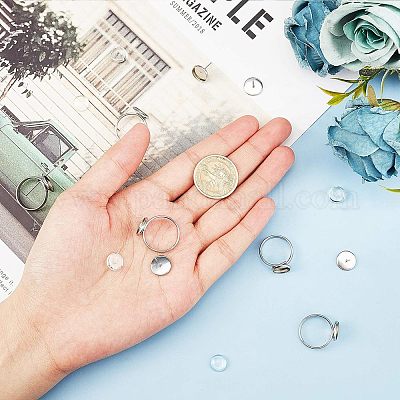 Наборы для самостоятельного изготовления сережек и колец DIY-UN0001-45P-1