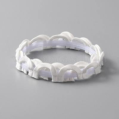 Атласная лента&nbsp;SRIB-WH0007-10B-1