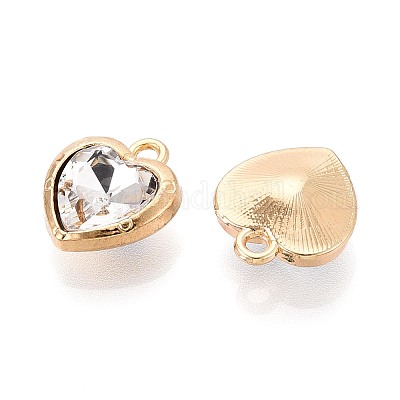 Подвески сплава Rhinestone&nbsp;PALLOY-T092-23G-01-1