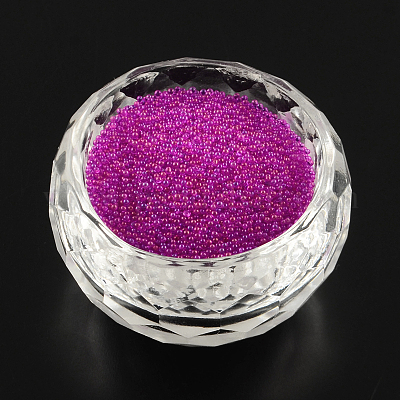 Wholesale AB-Color Plated DIY 3D Nail Art Decoration Mini Glass Beads 