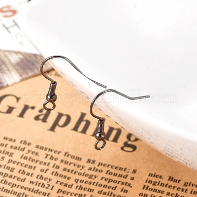 Железные крючки для сережек E135-B-1