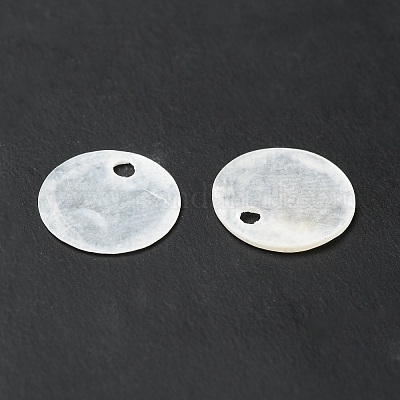 Подвески из натуральной оболочки Capiz&nbsp;LS-BSHE-G029-15-1